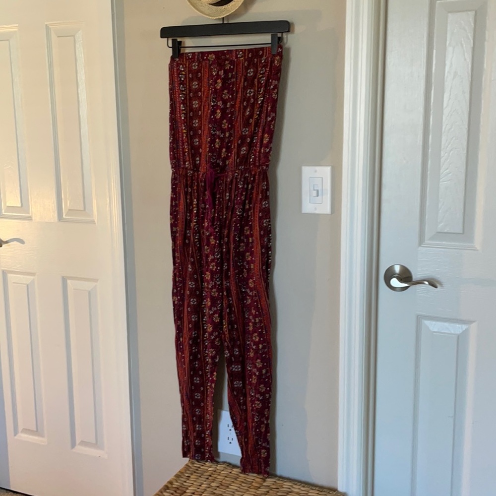 Floral jumpsuit